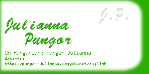 julianna pungor business card
